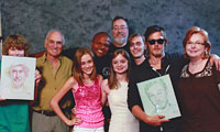 Walking Dead Actors, my art and my family